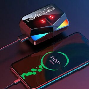 AUDIFONOS GAMER M28 CON POWERBANK-D
