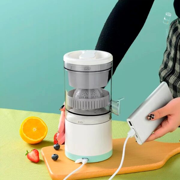 EXPRIMIDOR RECARGABLE PORTATIL DE FRUTAS-D - Imagen 5