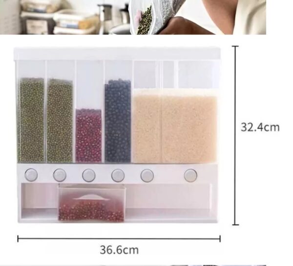 Dispensador de Menestras y Cereales de 10kg-D - Imagen 4