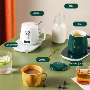 Taza Con Base Calentadora Eléctrica-D