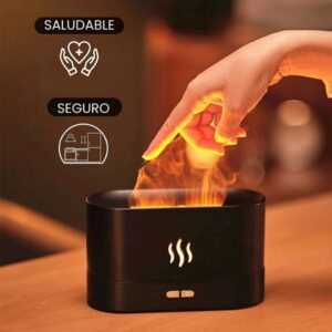 HUMIDIFICADOR TIPO FLAMA + ESENCIA -A
