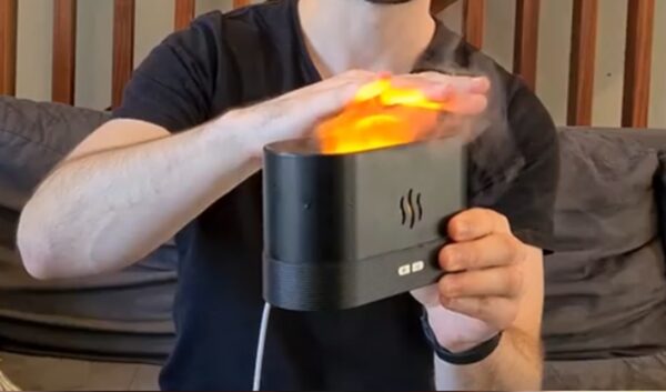 HUMIDIFICADOR TIPO FLAMA + ESENCIA -A - Imagen 4