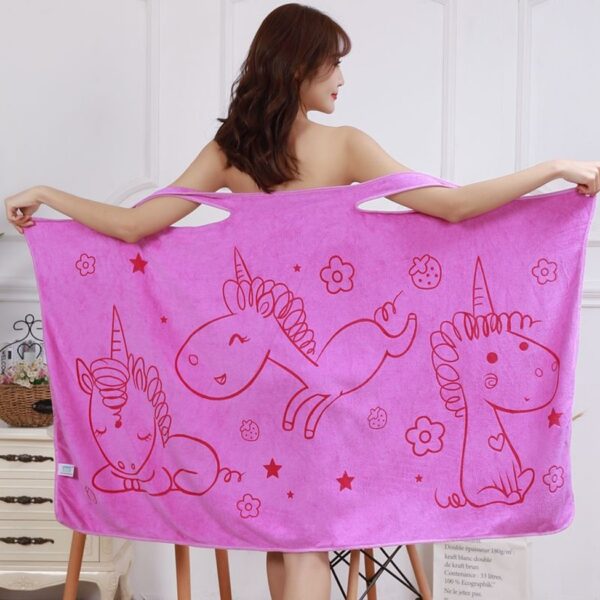TOALLA SALIDA DE BAÑO MODELO BATA MICROF